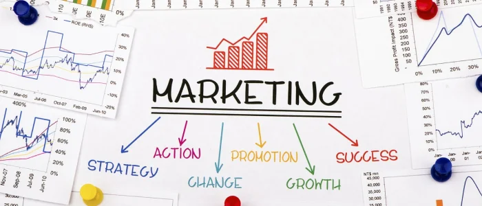 graphic showing all elements of marketing