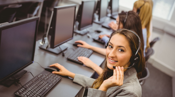 What is an outbound call center