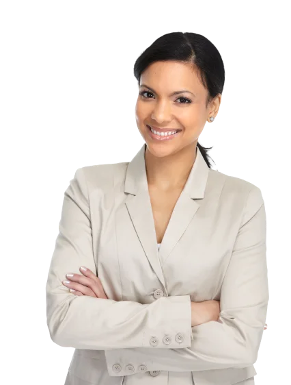 Portrait of a business woman smiling